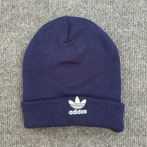 Adidas Originals Trefoil Beanie Collegiate Navy Blue One Size Unisex Adult